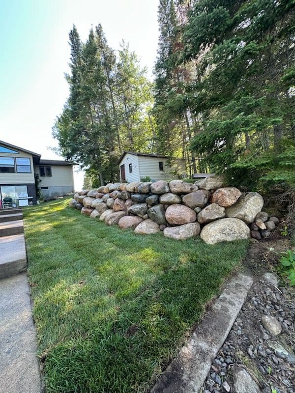 Gallery photos for Transformative Lakeside Landscaping by Yeti Earthworks: Image #1